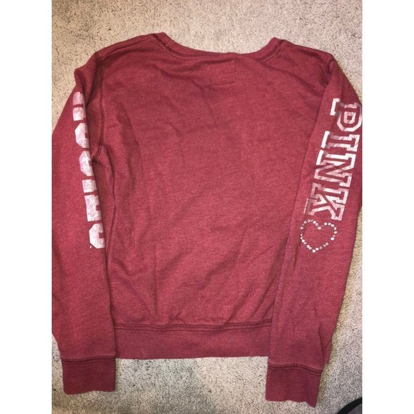 VS Pink Texas A&M Aggies Bling Sweatshirt - Picture 5 of 8